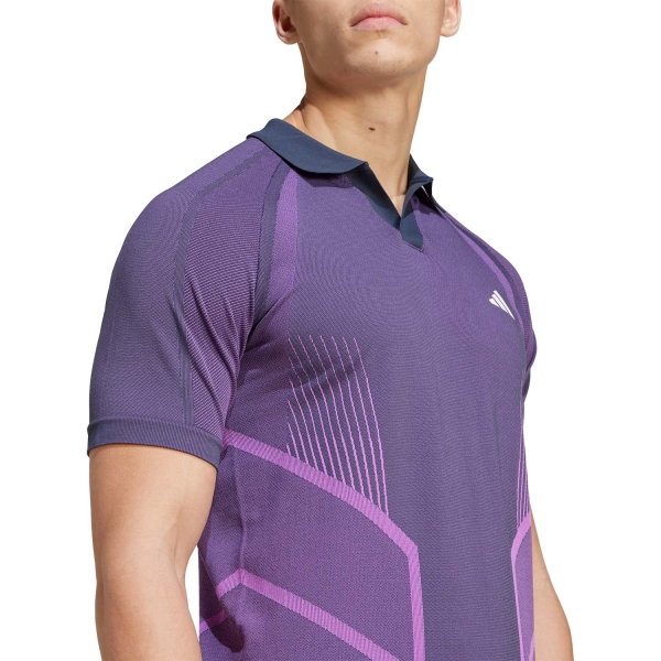 adidas AEROREADY Pro Polo - Aurora Ink/Preloved Purple