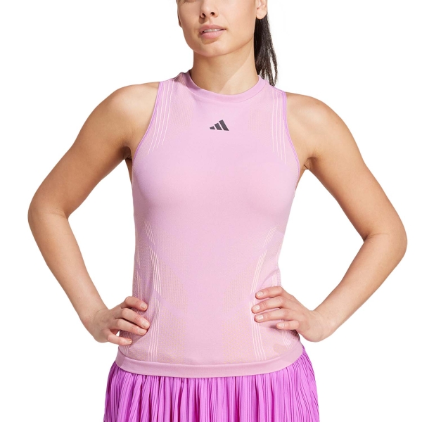 Canotte Tennis Donna adidas adidas Y Pro Top  Preloved Purple/Semi Spark/Pink Spark  Preloved Purple/Semi Spark/Pink Spark IT1837