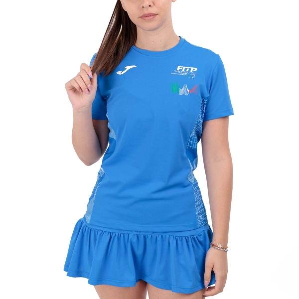 Women`s Tennis T-Shirts and Polos Joma FITP Pro TShirt  Royal Blue SW90601B0102