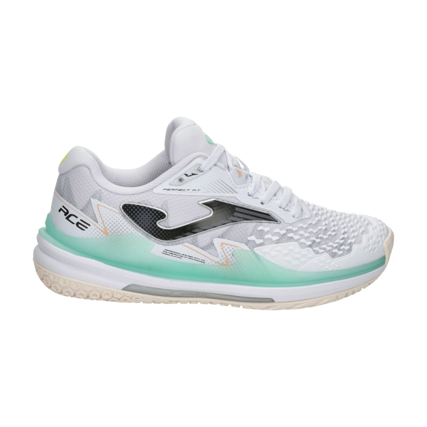 Women`s Tennis Shoes Joma Ace Carbon  White/Green TACLS2402AC
