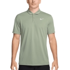 Nike Dri-FIT Solid Logo Polo - Jade Horizon/White