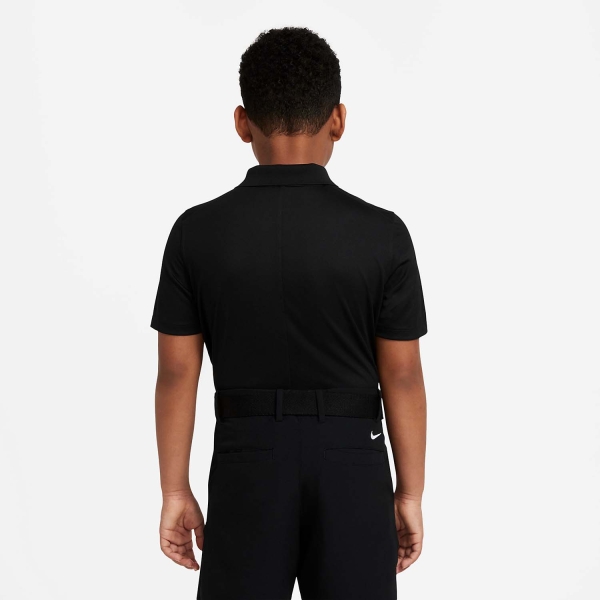 Nike Dri-FIT Victory Polo Boy - Black/White