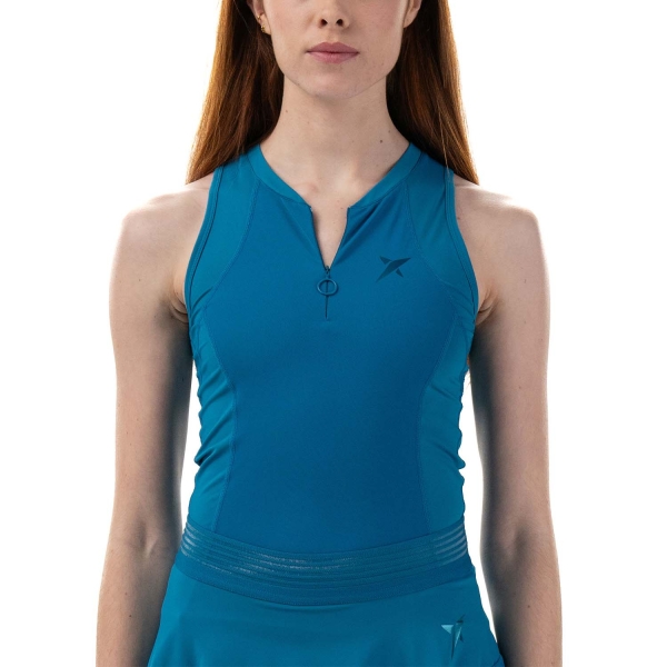 Canotte Tennis Donna Drop Shot Drop Shot Brisa Court Tank  Azul  Azul DTL302317AZ