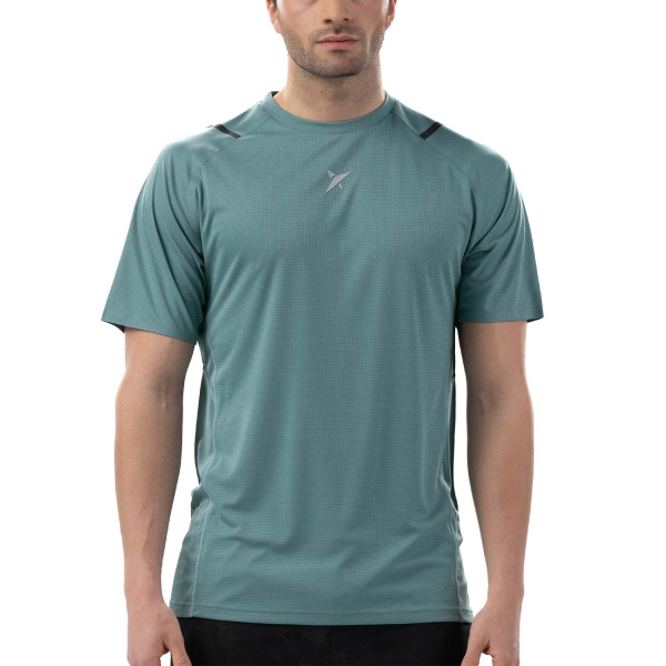Maglietta Tennis Uomo Drop Shot Gladius Maglietta  Verde DT301309V