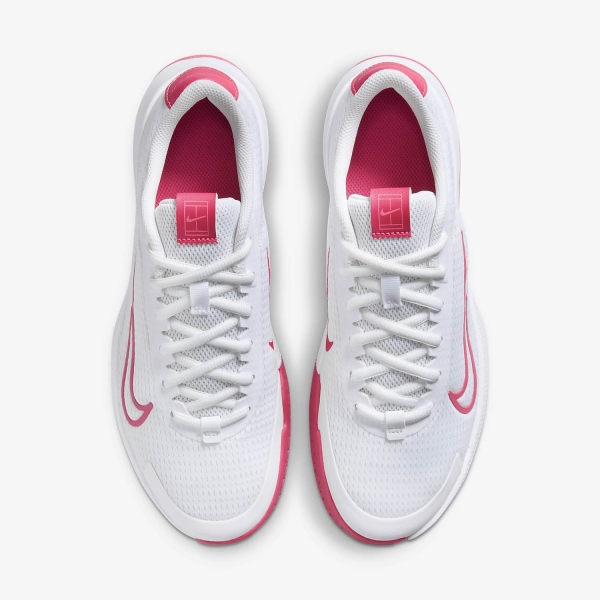Nike Court Vapor Lite 2 HC - White/Aster Pink/Hot Punch
