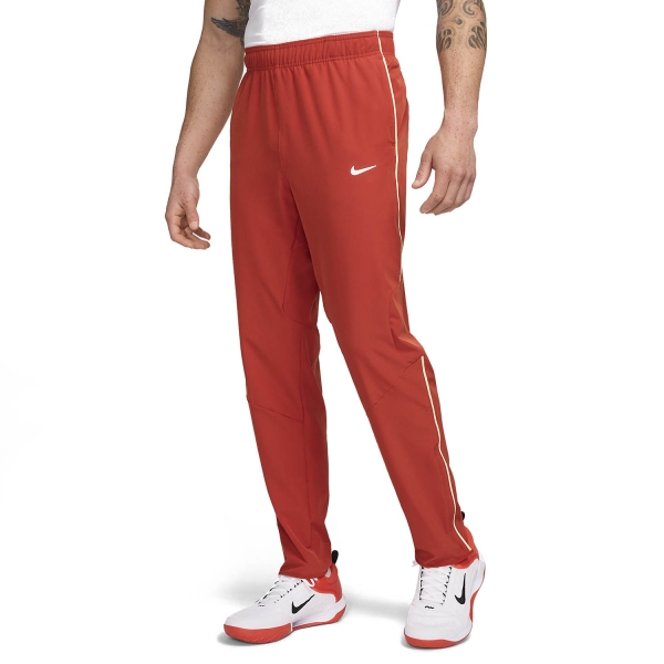 Pantaloni e Tights Tennis Uomo Nike Nike Court Advantage Pants  Dragon Red/Life Lime/White  Dragon Red/Life Lime/White FD5345626