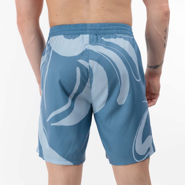 Fila Leo 7in Shorts - Captains Blue/Print Comb