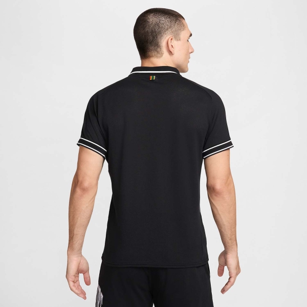 Nike Court Heritage Pro Polo - Black/White