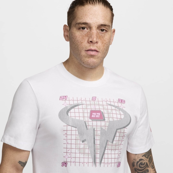Nike Rafa Graphic Maglietta - White