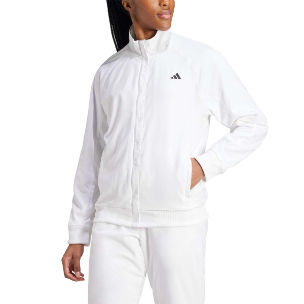 Tennis Women's Jackets adidas Walk On Jacket  White IK2820