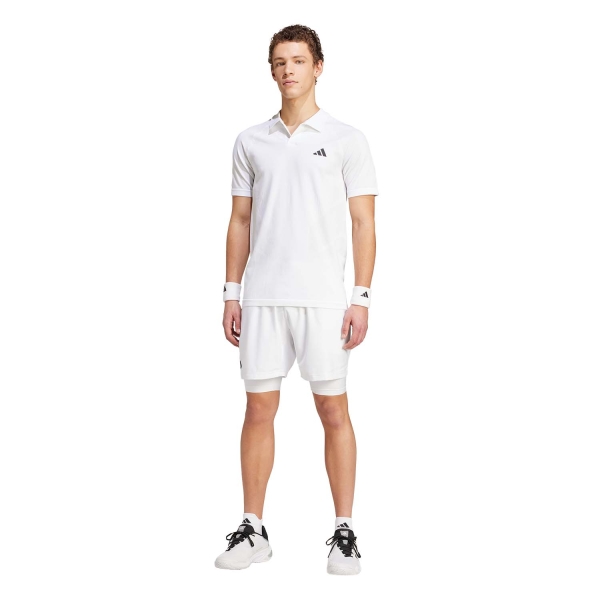 adidas AEROREADY Pro Polo - White