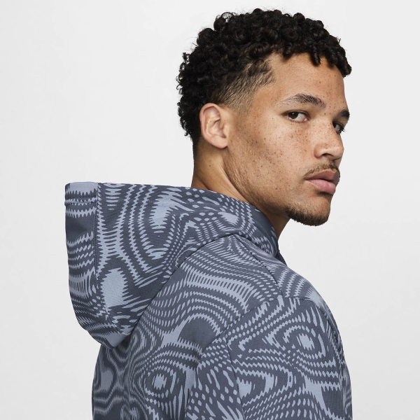 Nike heritage hoodie blue online