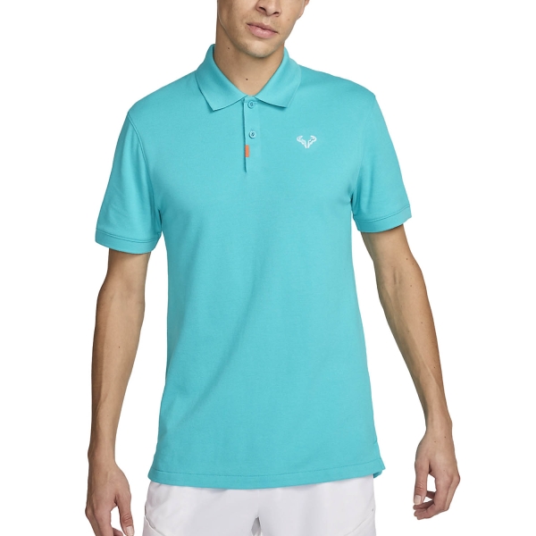  Nike Rafa Logo Polo  Dusty Cactus/White DD8532345