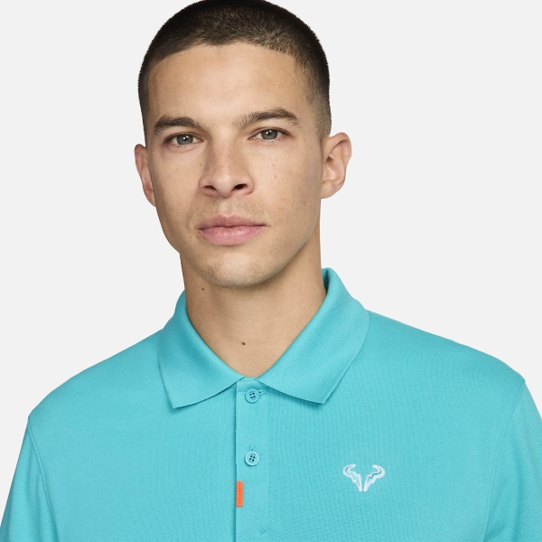 Nike Rafa Logo Polo - Dusty Cactus/White