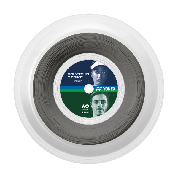 Monofilament String Yonex PolyTour Strike 1.25 200 m Reel  Grey PTST1252GR