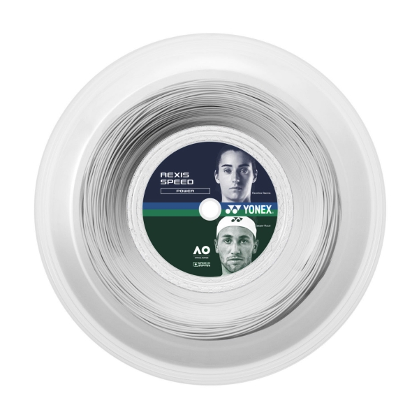 Multifilament String Yonex Rexis Speed 1.30 200 m Reel  White TRSP1302W