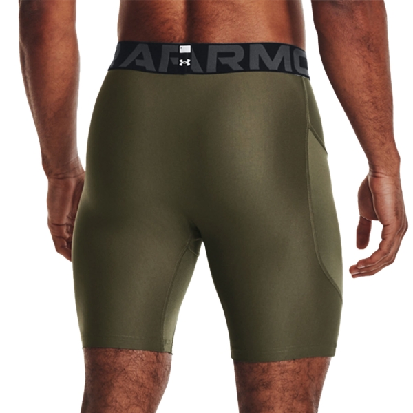 Under Armour HeatGear Calzamaglia Corta - Marine Od Green