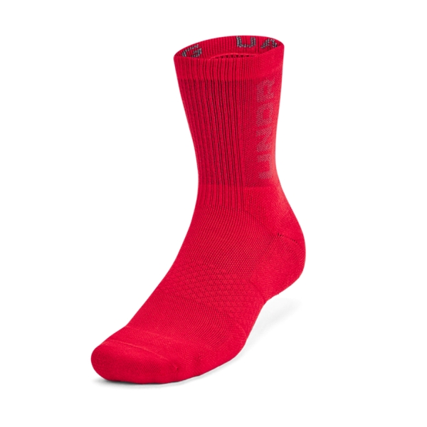 Under Armour 3 Maker x 3 Calze - Red/Castelrock