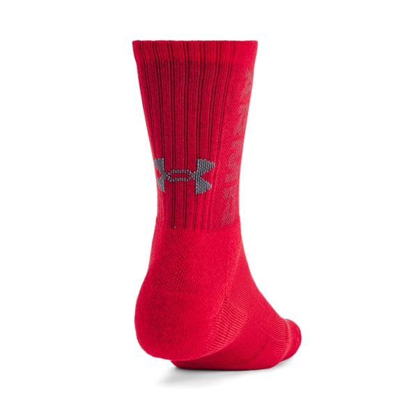 Under Armour 3 Maker x 3 Calze - Red/Castelrock