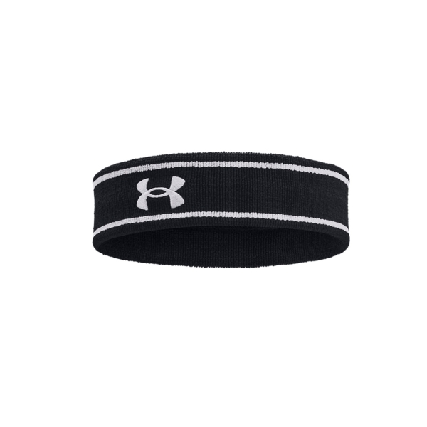 Fasce Tennis Under Armour Striped Performance Terry Fascia  Black 13731180001