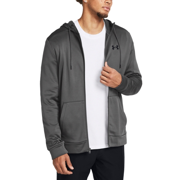 Maglie e Felpe Tennis Uomo Under Armour Under Armour Fleece Sudadera  Castlerock/Black  Castlerock/Black 13733570025