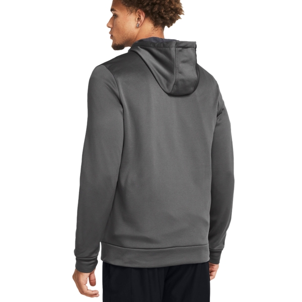 Under Armour Fleece Felpa - Castlerock/Black