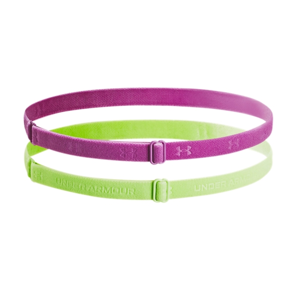 Under Armour Logo x 2 Mini Fasce - Optic Purple
