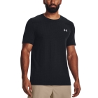 Under Armour Seamless Grid Maglietta - Black/Mod Gray