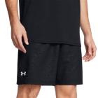 Under Armour Woven Emboss 8in Shorts - Black