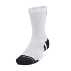 Under Armour Performance Tech Crew x 3 Calze - White/Black