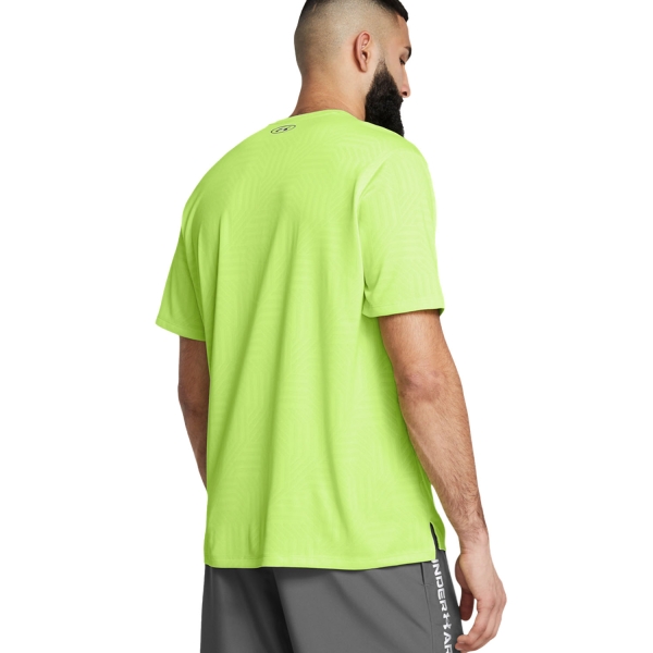 Under Armour Tech Vent Geotessa Maglietta - Morph Green