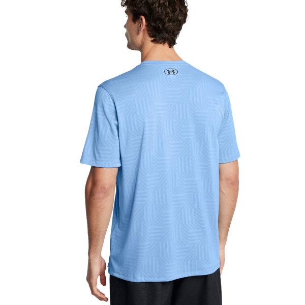 Under Armour Tech Vent Geotessa Maglietta - Horizon Blue