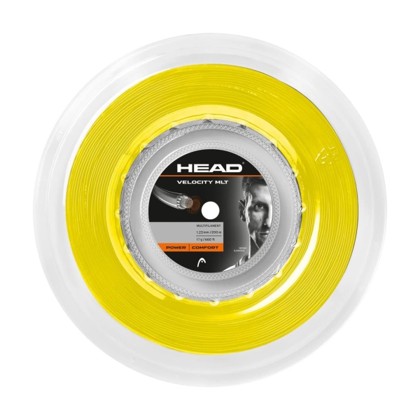 Multifilament String Head MultiPower Velocity 1.25 200 m Reel  Yellow 281414 17YW