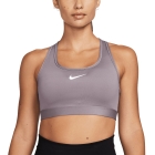 Nike Swoosh Reggiseno Sportivo - Violet/White
