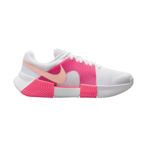 Women`s Tennis Shoes Nike Zoom GP Challenge 1 HC  White/Crimson Tint/Aster Pink/Hot Punch FB3148102