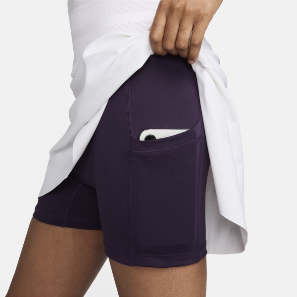 Nike Court Slam Skirt - White/Grand Purple/Metallic Gold