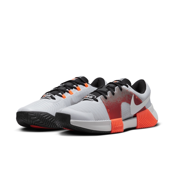 Nike Zoom GP Challenge 1 HC Premium - Pure Platinum/White/Black/Hyper Crimson