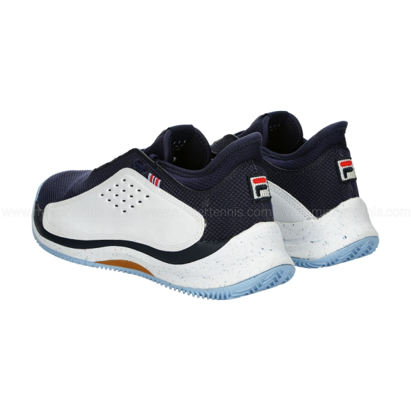 Fila Mondo Forza Clay - White/Navy/Powder Blue