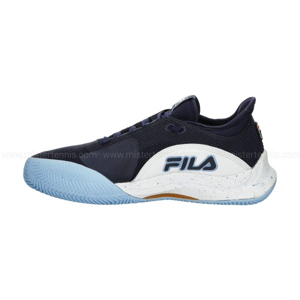Fila Mondo Forza Clay - White/Navy/Powder Blue