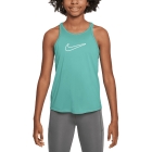 Nike One Swoosh Tank Girl - Green Frost/White