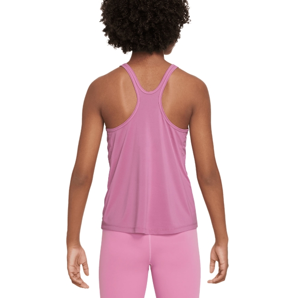 Nike One Swoosh Tank Girl - Magic Flamingo/White