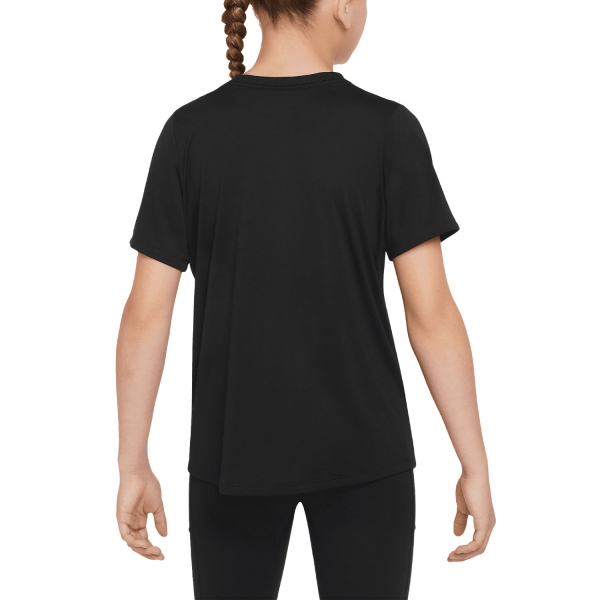 Nike Dri-FIT One Maglietta Bambina - Black/White