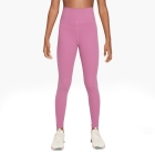 Nike One Swoosh Tights Girl - Magic Flamingo/White