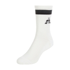 Le Coq Sportif Court Logo Socks - Marshmallow/Black