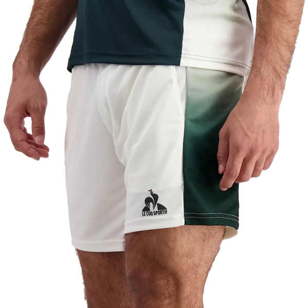 Men's Tennis Shorts Le Coq Sportif Pro 7in Shorts  Marshmallow 2421442