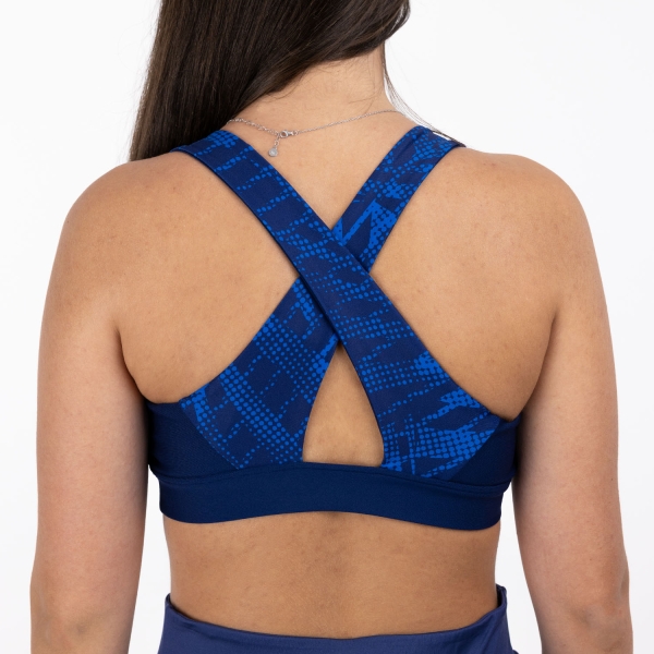 Mizuno Logo Sports Bra - Estate Blue