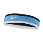 Nike Swoosh Headband - Black/Baltic Blue/White