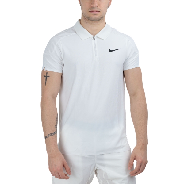 Men's Tennis Polo Nike Court Slam Polo  White/Metallic Gold FD5291100