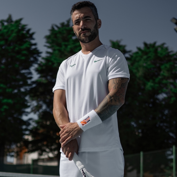 Nike Rafa T-Shirt - White/Malachite