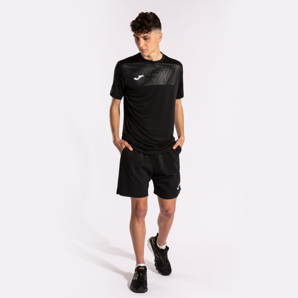 Joma Montreal Micro Mesh Maglietta - Black